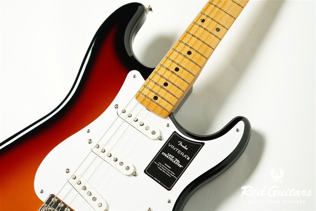 Vintera III Late 50s Stratocaster - 3-Color Sunburst